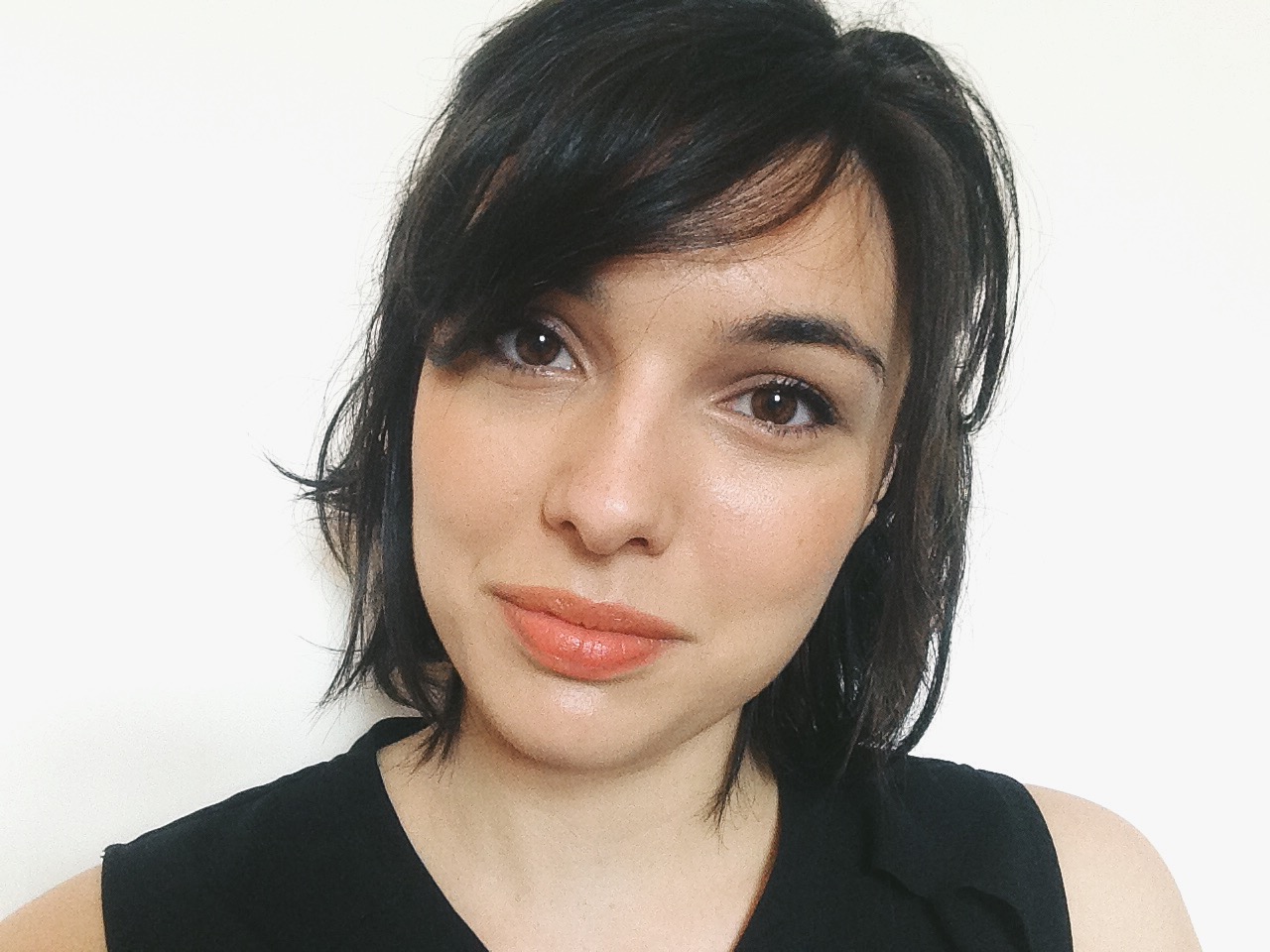 Wearing a light layer of the Max Factor balm in Posh&nbsp;Poppy&nbsp;