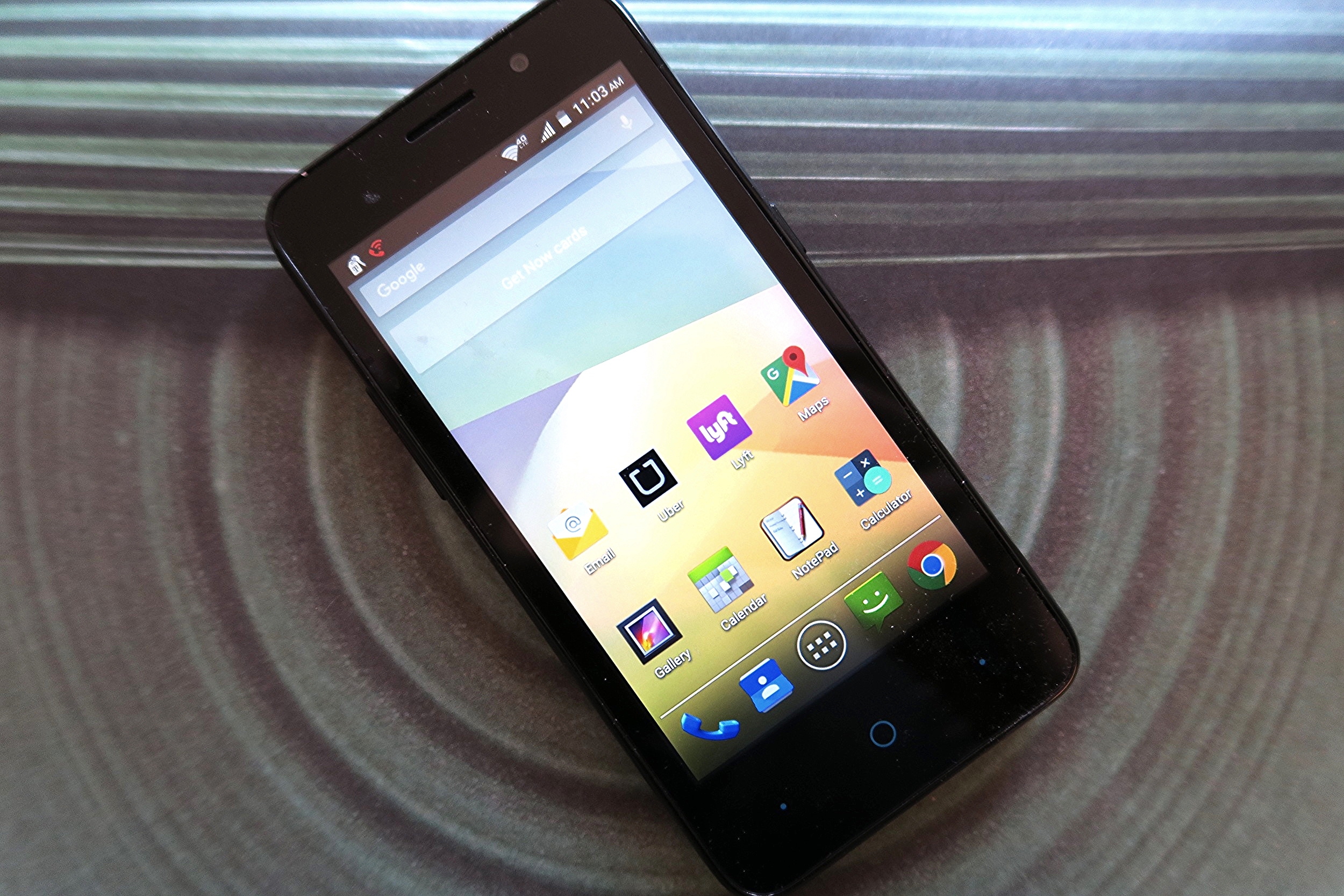 The ZTE...something something? Honestly no idea what this phone is called and I don't care.